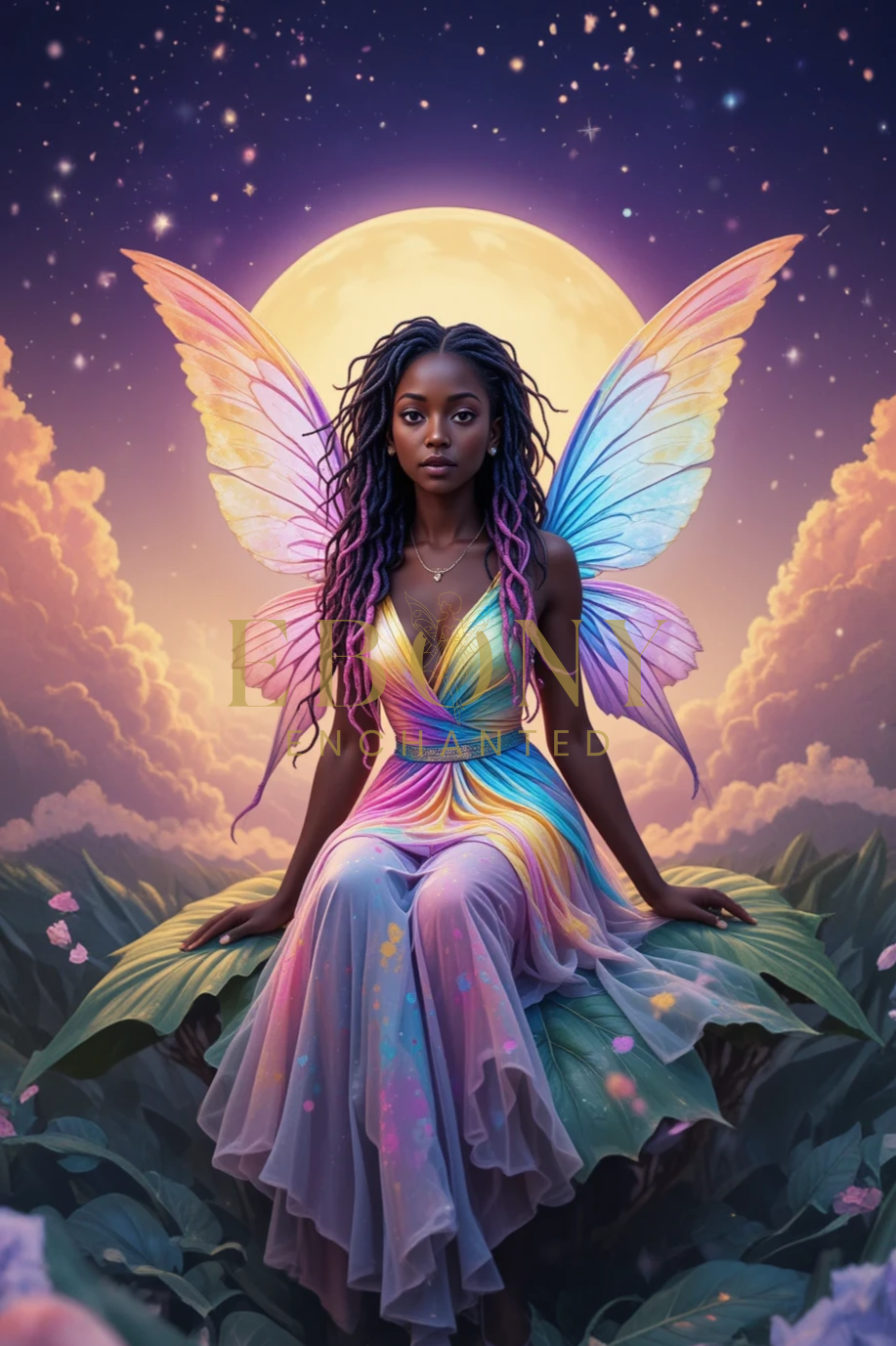 Rainbow Dream Fairy Digital Download