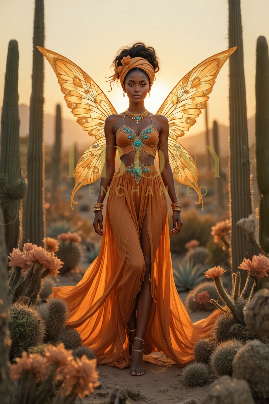 Desert Bloom Fairy Digital Download